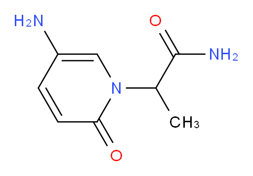 2-(5-amino-2-oxo-1,2-dihydropyridin-1-yl)propanamide