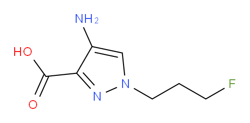 4-amino-1-(3-fluoropropyl)-1H-pyrazole-3-carboxylic acid