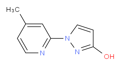 1-(4-methylpyridin-2-yl)-1H-pyrazol-3-ol