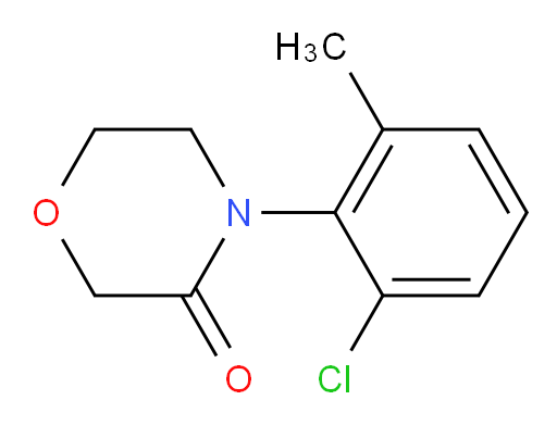 4-(2-chloro-6-methylphenyl)morpholin-3-one