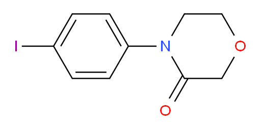 4-(4-iodophenyl)morpholin-3-one