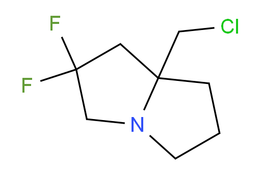 7a-(chloromethyl)-2,2-difluorohexahydro-1H-pyrrolizine