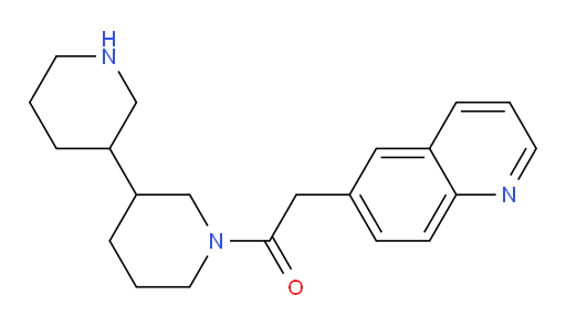 1-([3,3'-bipiperidin]-1-yl)-2-(quinolin-6-yl)ethanone