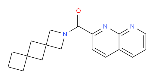 2-Azadispiro[3.1.3.1]dec-2-yl-1,8-naphthyridin-2-yl-methanone