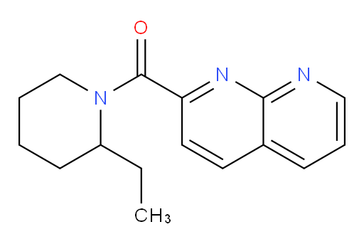 (2-ethylpiperidin-1-yl)(1,8-naphthyridin-2-yl)methanone