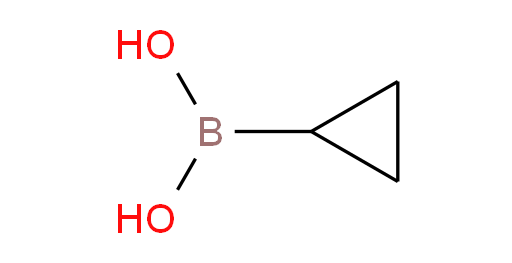 AKOS BRN-0457;Cyclopropylboronic;Boronocyclopropane;Cyclopropylboronica;CYCLOROPYLBORONIC ACID;CYCLOPROPYLBORONIC ACID;Cyclopropaneboronic acid;B-Cyclopropylboronic Acid;Boronic acid, cyclopropyl-;Cyclopropylboronic acid 95%