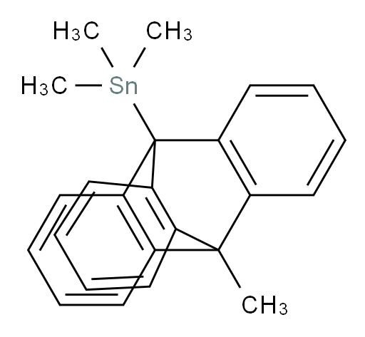 trimethyl(10-methyl-9,10-dihydro-9,10-[1,2]benzenoanthracen-9-yl)stannane