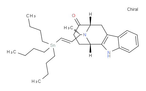(6S,10S)-12-((S,E)-4-(tributylstannyl)but-3-en-2-yl)-7,8,10,11-tetrahydro-5H-6,10-epiminocycloocta[b]indol-9(6H)-one