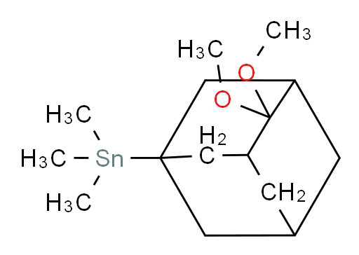 (4,4-dimethoxyadamantan-1-yl)trimethylstannane