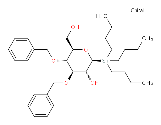 (2S,3R,4R,5R,6R)-4,5-bis(benzyloxy)-6-(hydroxymethyl)-2-(tributylstannyl)tetrahydro-2H-pyran-3-ol