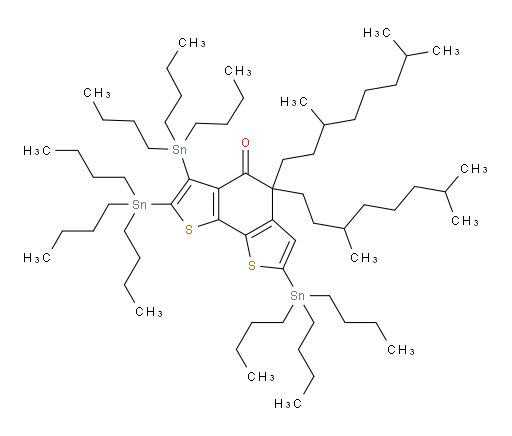 5,5-bis(3,7-dimethyloctyl)-2,3,7-tris(tributylstannyl)benzo[1,2-b:6,5-b']dithiophen-4(5H)-one