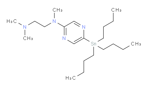 N1,N1,N2-trimethyl-N2-(5-(tributylstannyl)pyrazin-2-yl)ethane-1,2-diamine