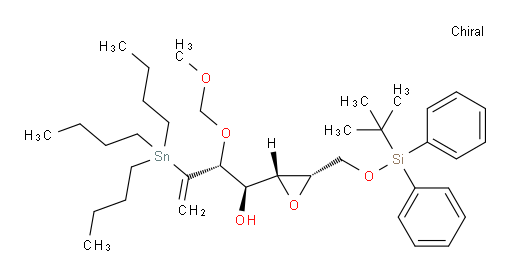 (1R,2R)-1-((2R,3S)-3-(((tert-butyldiphenylsilyl)oxy)methyl)oxiran-2-yl)-2-(methoxymethoxy)-3-(tributylstannyl)but-3-en-1-ol