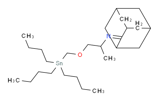 N-(adamantan-2-ylidene)-1-((tributylstannyl)methoxy)propan-2-amine