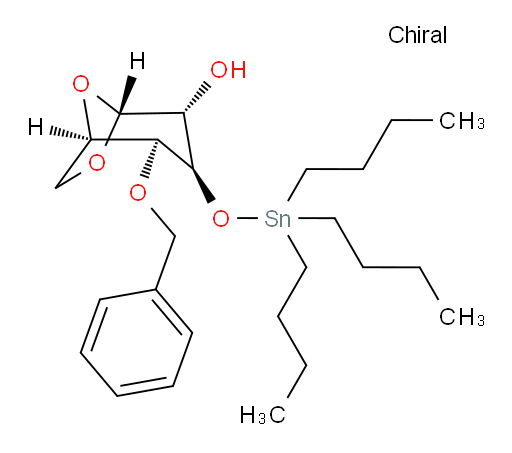 (1R,2S,3R,4R,5R)-2-(benzyloxy)-3-((tributylstannyl)oxy)-6,8-dioxabicyclo[3.2.1]octan-4-ol