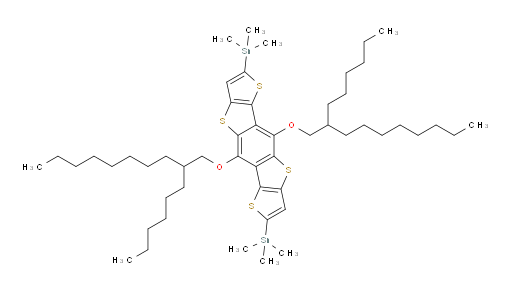 1,1′-[5,10-Bis[(2-hexyldecyl)oxy]dithieno[2,3-d:2′,3′-d′]benzo[1,2-b:4,5-b′]dithiophene-2,7-diyl]bis[1,1,1-trimethylstannane]