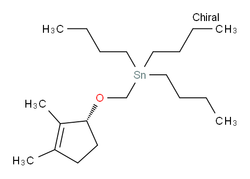(R)-三丁基(((2,3-二甲基环戊-2-烯-1-氧基))甲基)锡烷