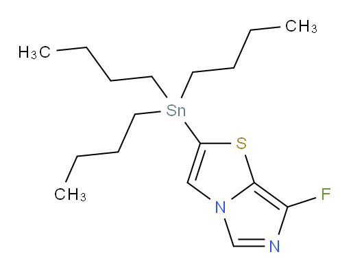 7-氟-2-(三丁基锡基)咪唑并[5,1-b]噻唑