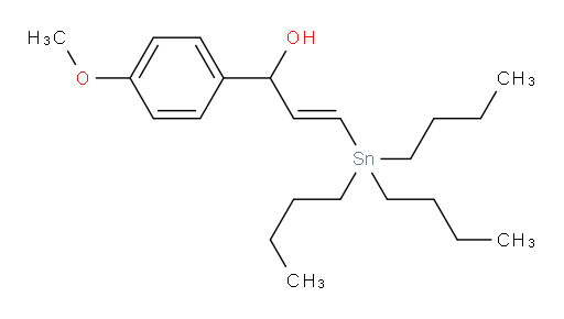 (E)-1-(4-甲氧基苯基)-3-(三丁基锡基)丙-2-烯-1-醇