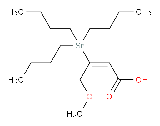 (E)-4-甲氧基-3-(三丁基锡基)丁-2-烯酸