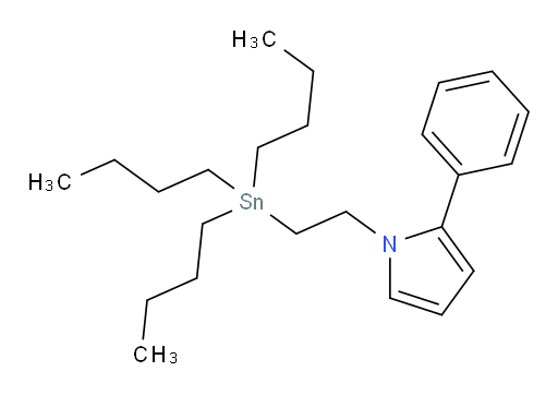 2-苯基-1-(2-(三丁基锡基)乙基)-1H-吡咯