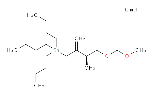(S)-三丁基(4-(甲氧基甲氧基)-3-甲基-2-亚甲基丁基)锡烷