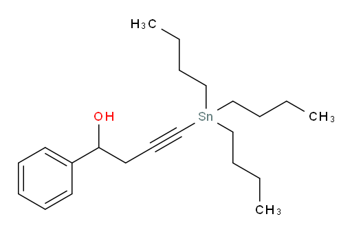 1-苯基-4-(三丁基锡基)丁-3-炔-1-醇