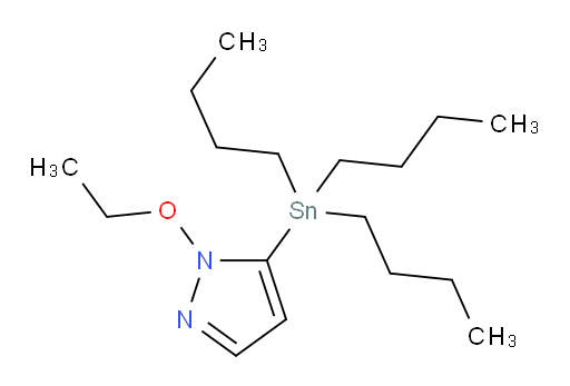 1-乙氧基-5-(三丁基锡基)-1H-吡唑