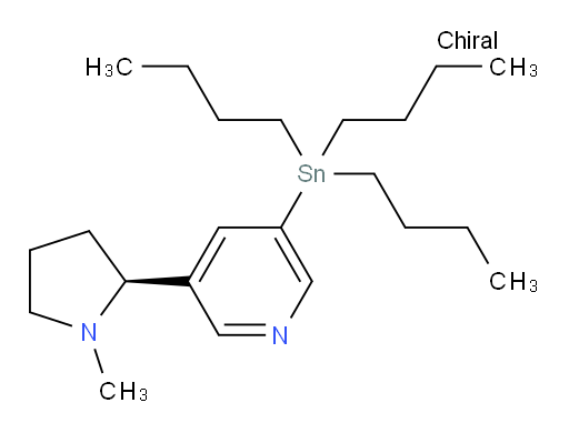 (S)-3-(1-甲基吡咯烷-2-基)-5-(三丁基锡基)吡啶