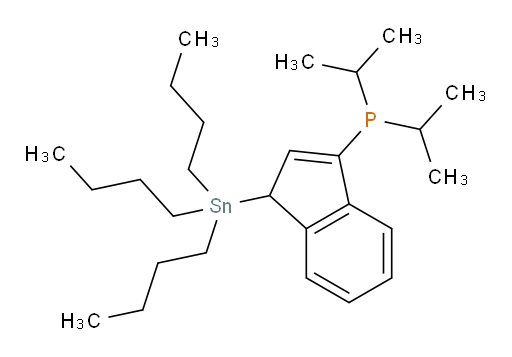二异丙基(1-(三丁基锡基)-1H-茚-3-基)膦