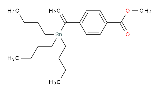 甲基 4-(1-(三丁基锡基)乙烯基)苯甲酸酯