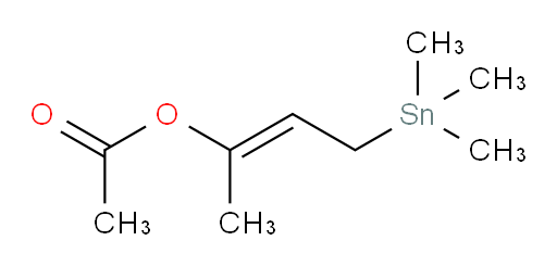 (E)-4-(trimethylstannyl)but-2-en-2-yl acetate