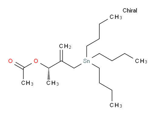 (S)-3-((tributylstannyl)methyl)but-3-en-2-yl acetate