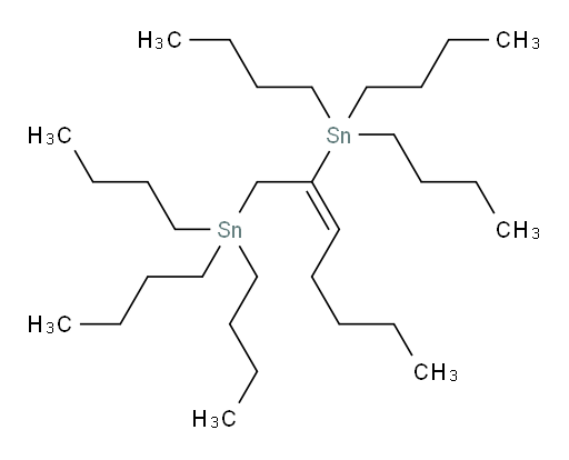 (E)-庚-2-烯-1,2-二基双(三丁基锡烷)