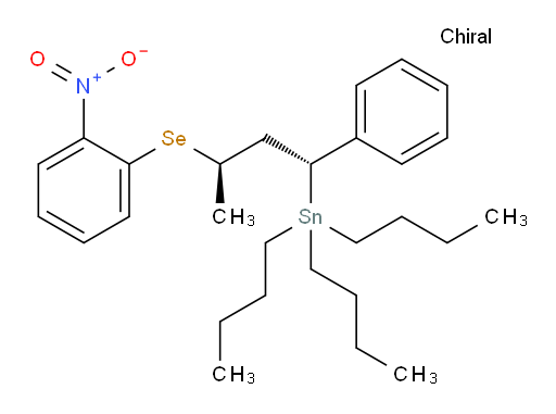 tributyl((1R,3R)-3-((2-nitrophenyl)selanyl)-1-phenylbutyl)stannane