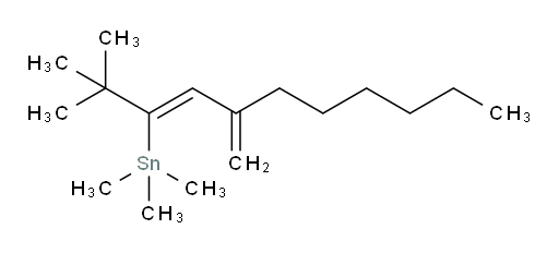 (Z)-(2,2-二甲基-5-亚甲基十一烷-3-烯-3-基)三甲基锡烷