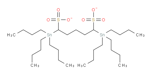 1,5-双(三丁基锡基)戊烷-1,5-二磺酸盐