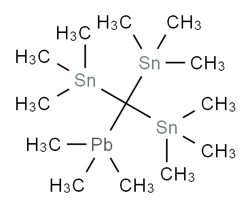 ((trimethylplumbyl)methanetriyl)tris(trimethylstannane)