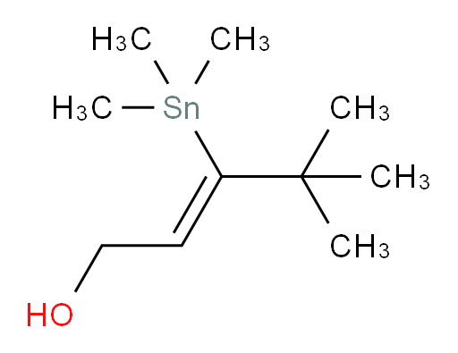 (Z)-4,4-二甲基-3-(三甲基锡基)戊-2-烯-1-醇