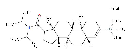 (5S,8R,9S,10R,13S,14S,17S)-N,N-diisopropyl-10,13-dimethyl-3-(trimethylstannyl)-2,5,6,7,8,9,10,11,12,13,14,15,16,17-tetradecahydro-1H-cyclopenta[a]phenanthrene-17-carboxamide