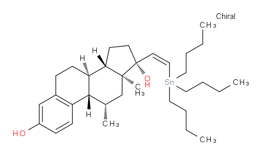 (8S,9S,11S,13S,14S,17R)-11,13-二甲基-17-((Z)-2-(三丁基锡基)乙烯基)-7,8,9,11,12,13,14,15,16,17-十氢-6H-环庚烷并[a]菲-3,17-二醇