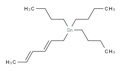 tributyl((2E,4E)-hexa-2,4-dien-1-yl)stannane