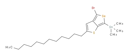 (4-bromo-2-dodecylselenopheno[3,4-b]thiophen-6-yl)trimethylstannane