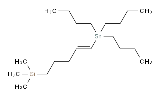 三甲基((2E,4E)-5-(三丁基锡基)戊-2,4-二烯-1-基)硅烷