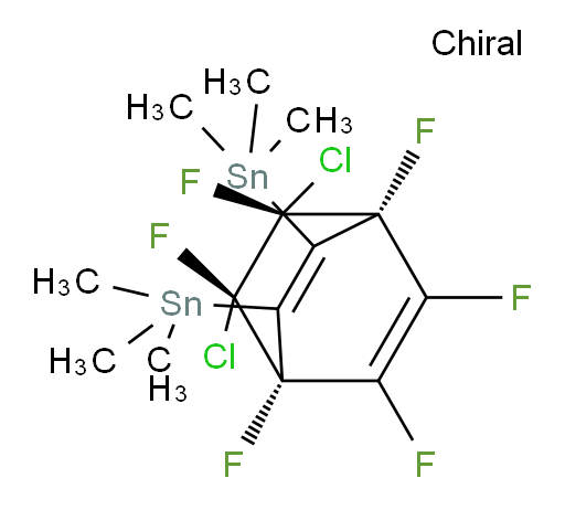((1R,4S,7S,8R)-7,8-二氯-1,4,5,6,7,8-六氟双环[2.2.2]辛-2,5-二烯-2,3-二基)双(三甲基锡烷)