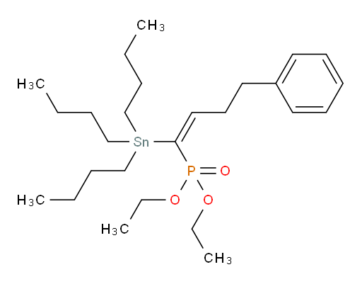 (E)-二乙基 (4-苯基-1-(三丁基锡基)丁-1-烯-1-基)磷酸酯