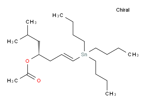 (R,E)-6-甲基-1-(三丁基锡基)庚-1-烯-4-基 乙酸酯