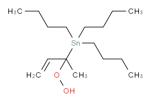 三丁基(2-过氧化氢丁-3-烯-2-基)锡烷