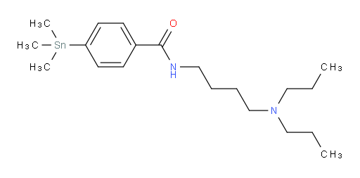 N-(4-(二丙基氨基)丁基)-4-(三甲基锡基)苯甲酰胺