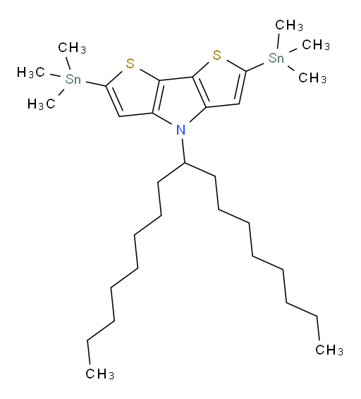 4-(十七烷-9-基)-2,6-双(三甲基锡基)-4H-二噻吩并[3,2-b:2',3'-d]吡咯